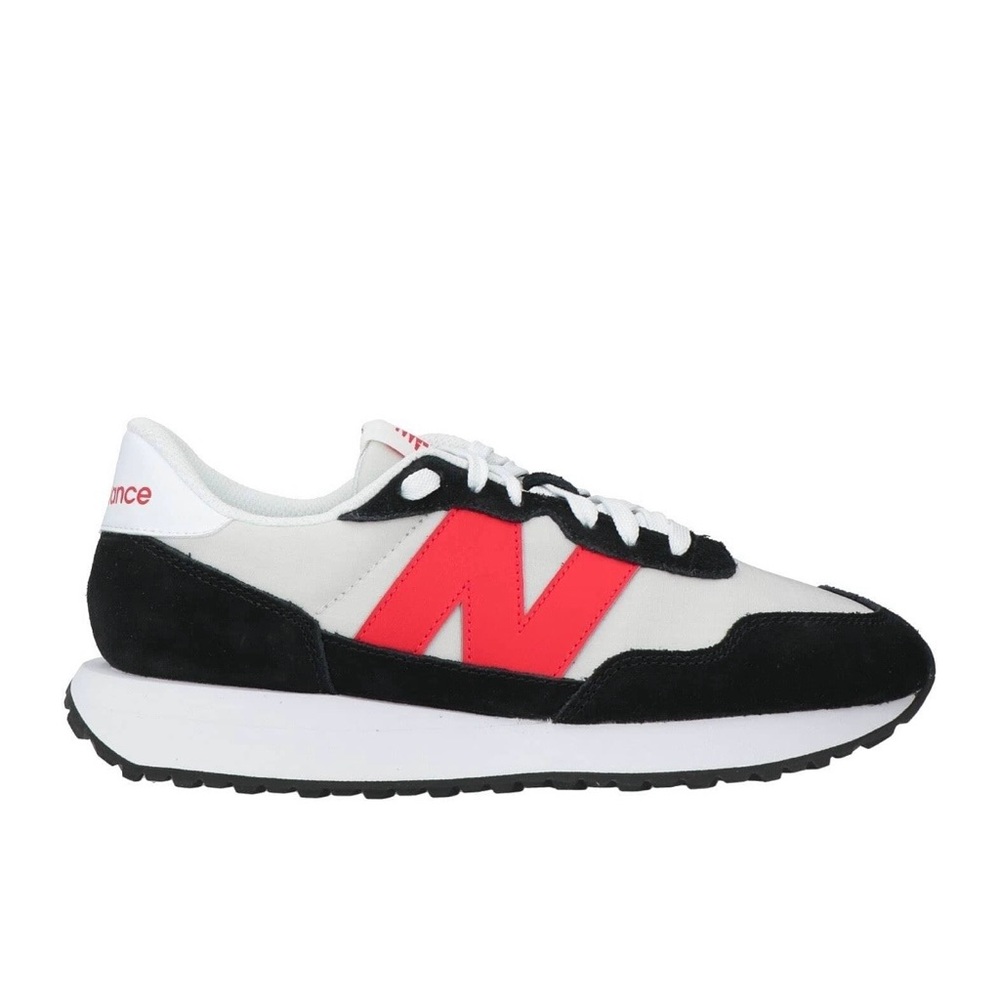 New Balance 237 Black and Red Mens sneakers